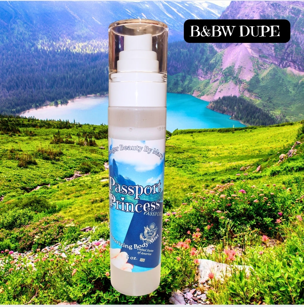 🌴 PASSPORT PRINCESS Moisturizing Body Mist
