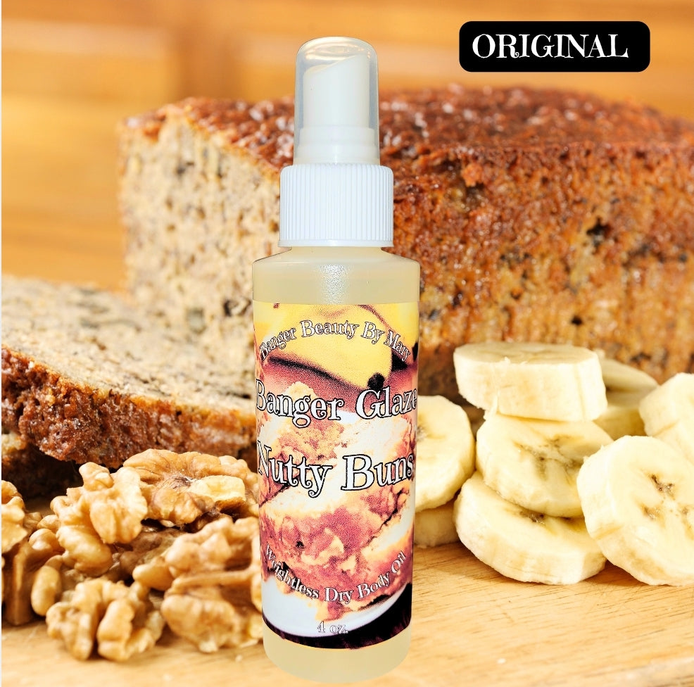 🍌 NUTTY BUNS – Banger Glaze