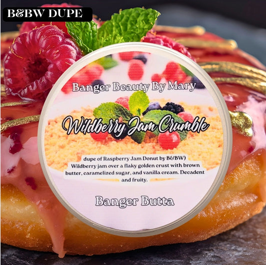 Wildberry Jam Crumble Butta